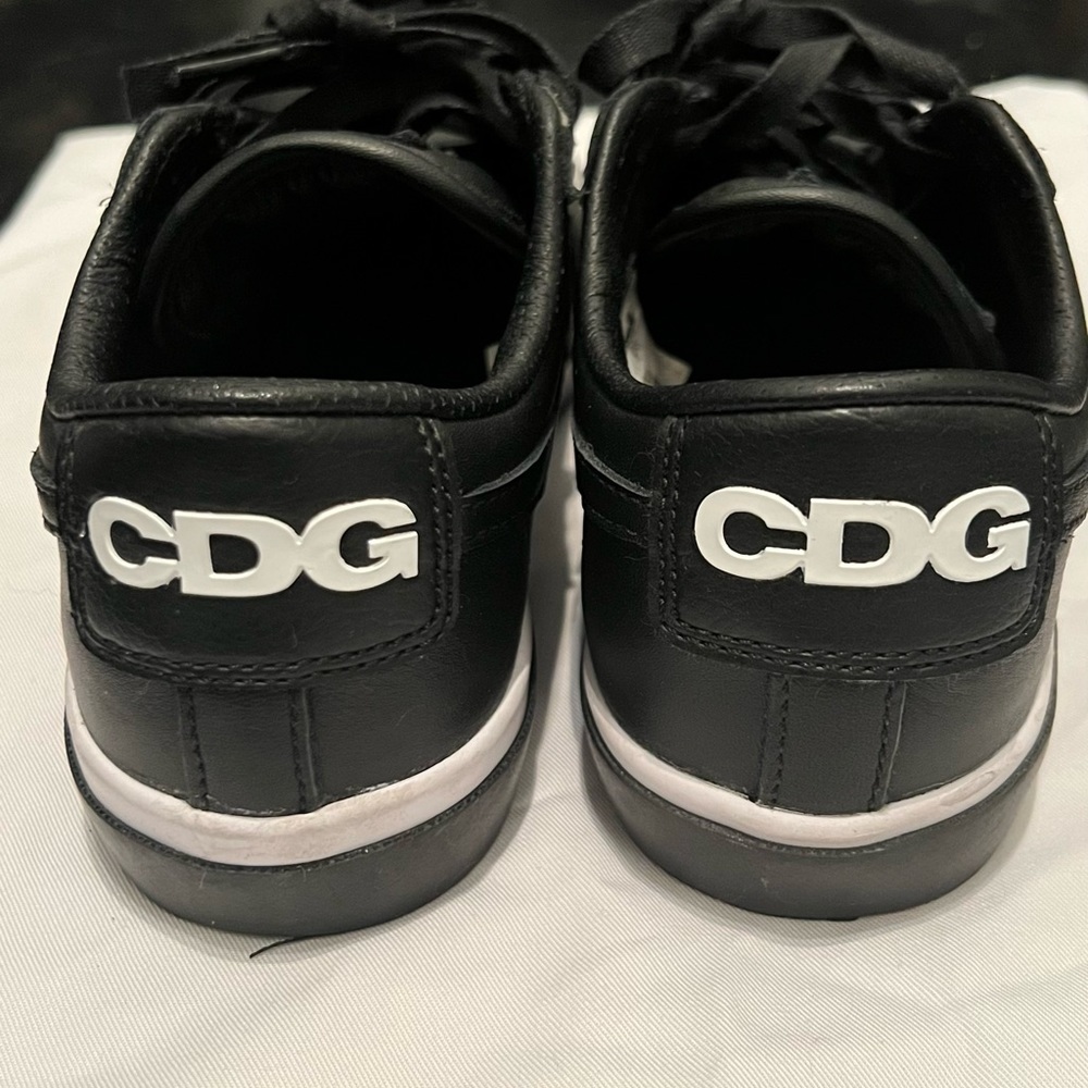 Nike and Comme des garçon collab black blazer low top sneaker